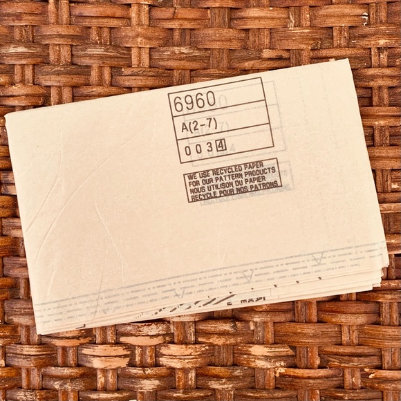 CLEARANCE New Look—#6960 Bin 12 (Flower Girl Dress) Kids Size A 2-7 - Picture 3 of 4